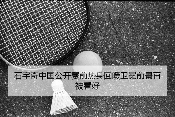石宇奇中国公开赛前热身回暖卫冕前景再被看好 - MILAN.COMapp